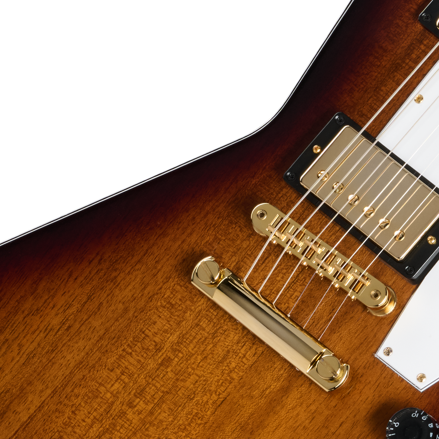 Gibson Explorer 70s with Gold Hardware, Vintage Sunburst, Exclusive Electric Guitar Gibson
