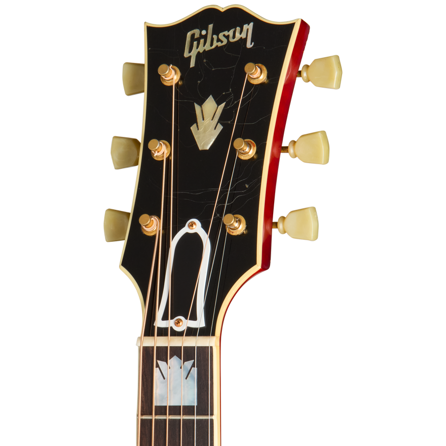 Gibson Custom 1957 SJ-200 Reissue, Light Aged, Antique Natural with Cherry Back and Sides Acoustic Guitar Gibson Custom