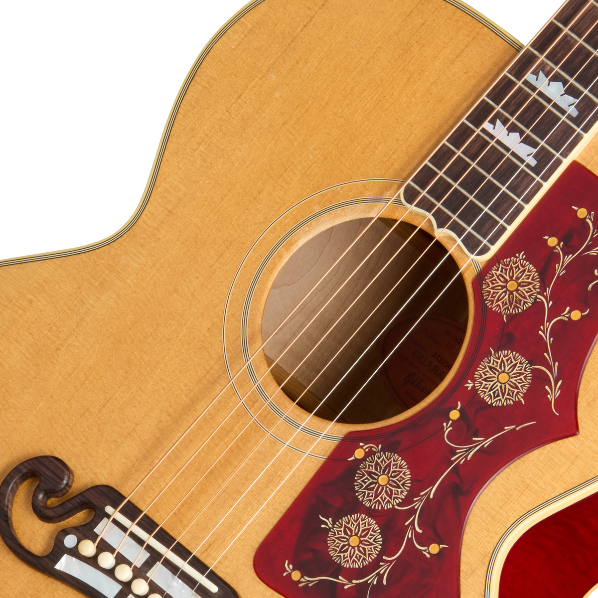 Gibson Custom 1957 SJ-200 Reissue, Light Aged, Antique Natural with Cherry Back and Sides Acoustic Guitar Gibson Custom