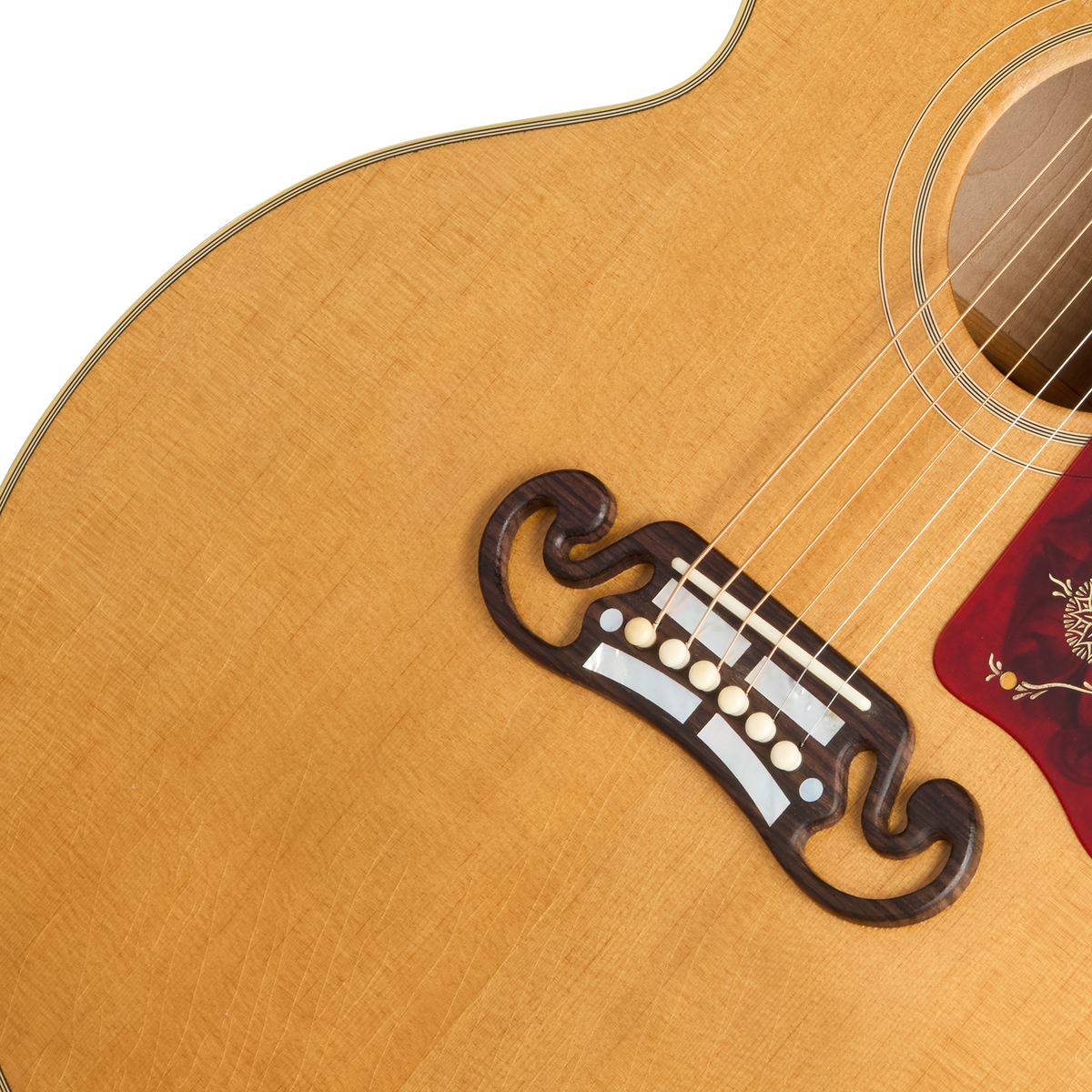 Gibson Custom 1957 SJ-200 Reissue, Light Aged, Antique Natural with Cherry Back and Sides Acoustic Guitar Gibson Custom