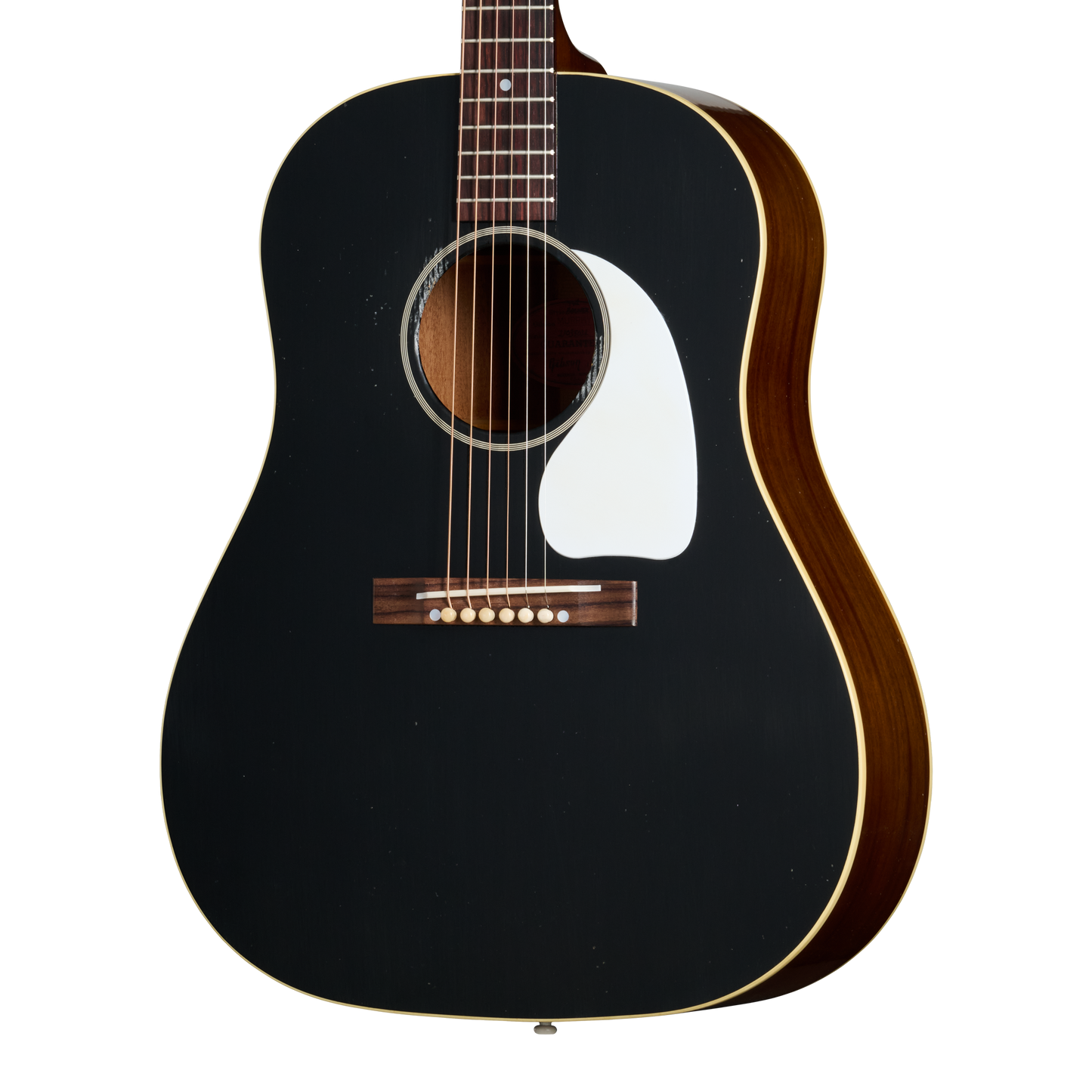 Gibson Custom 1942 Banner J-45, Light Aged, Ebony Top Acoustic Guitar Gibson Custom