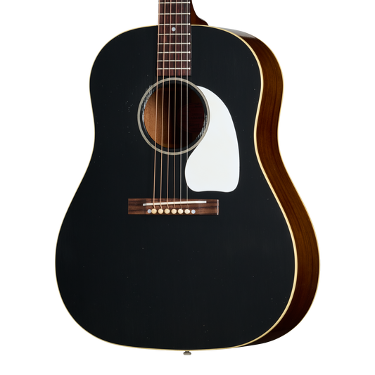 Gibson Custom 1942 Banner J-45, Light Aged, Ebony Top Acoustic Guitar Gibson Custom