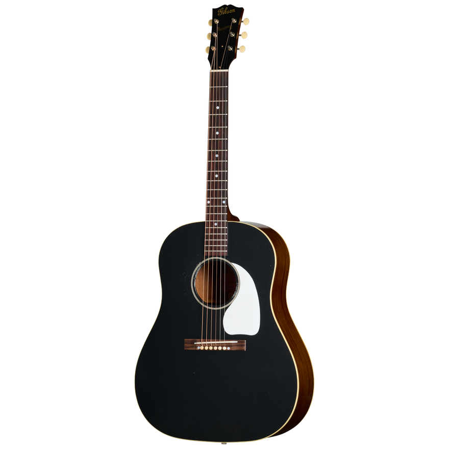 Gibson Custom 1942 Banner J-45, Light Aged, Ebony Top Acoustic Guitar Gibson Custom