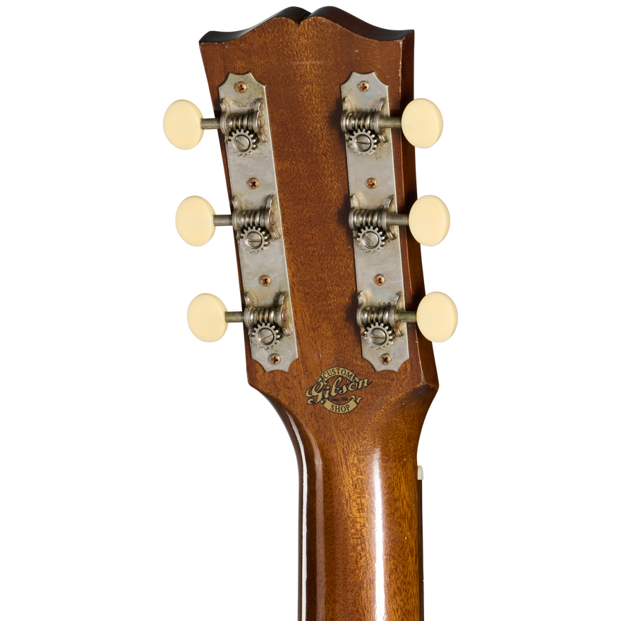 Gibson Custom 1942 Banner J-45, Light Aged, Ebony Top Acoustic Guitar Gibson Custom