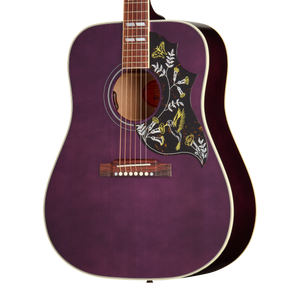 Gibson Custom Hummingbird Standard, Gloss, Deep Purple Acoustic Guitar Gibson Custom