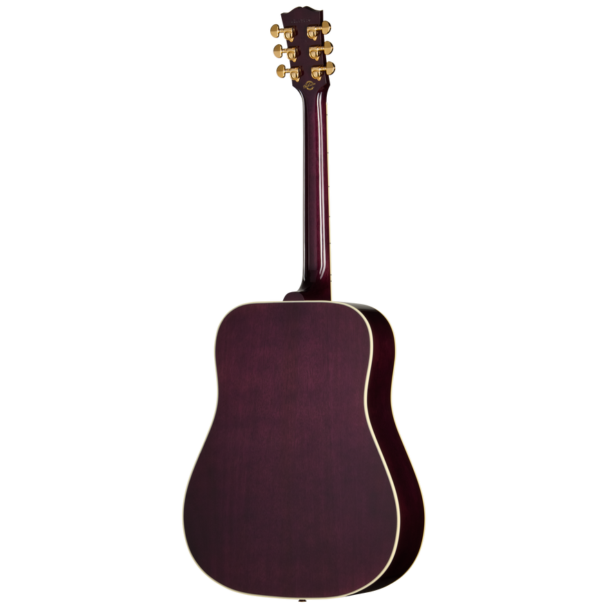 Gibson Custom Hummingbird Standard, Gloss, Deep Purple Acoustic Guitar Gibson Custom
