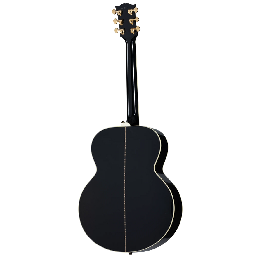 Gibson SJ-200 Standard, Ebony, Exclusive Acoustic Guitar Gibson