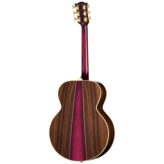 Gibson Custom Select SJ-200 Standard 3-Piece Back, Merlot Burst Acoustic Guitar Gibson Custom