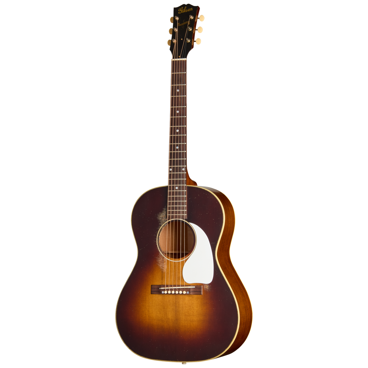 Gibson Custom 1942 Banner LG-2 Reissue, Heavy Aged, Dark Tobacco Burst Acoustic Guitar Gibson Custom
