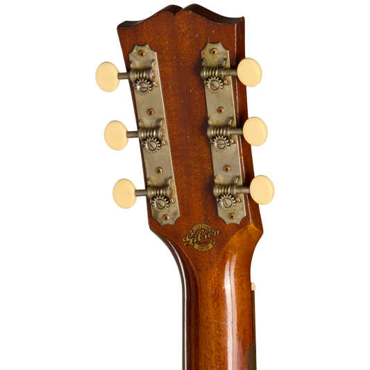 Gibson Custom 1942 Banner LG-2 Reissue, Heavy Aged, Dark Tobacco Burst Acoustic Guitar Gibson Custom