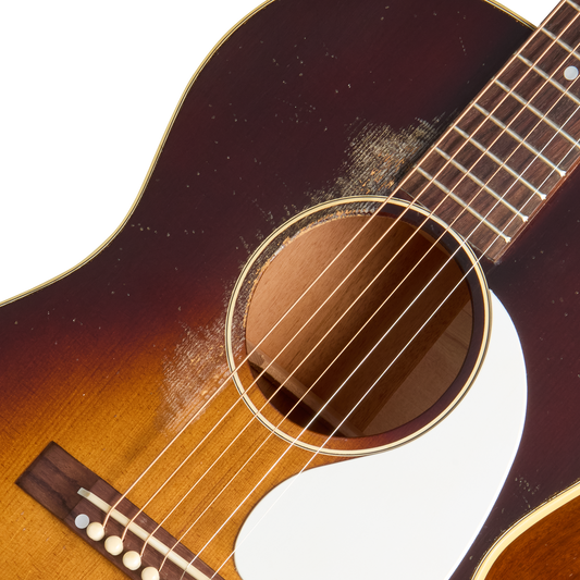Gibson Custom 1942 Banner LG-2 Reissue, Heavy Aged, Dark Tobacco Burst Acoustic Guitar Gibson Custom