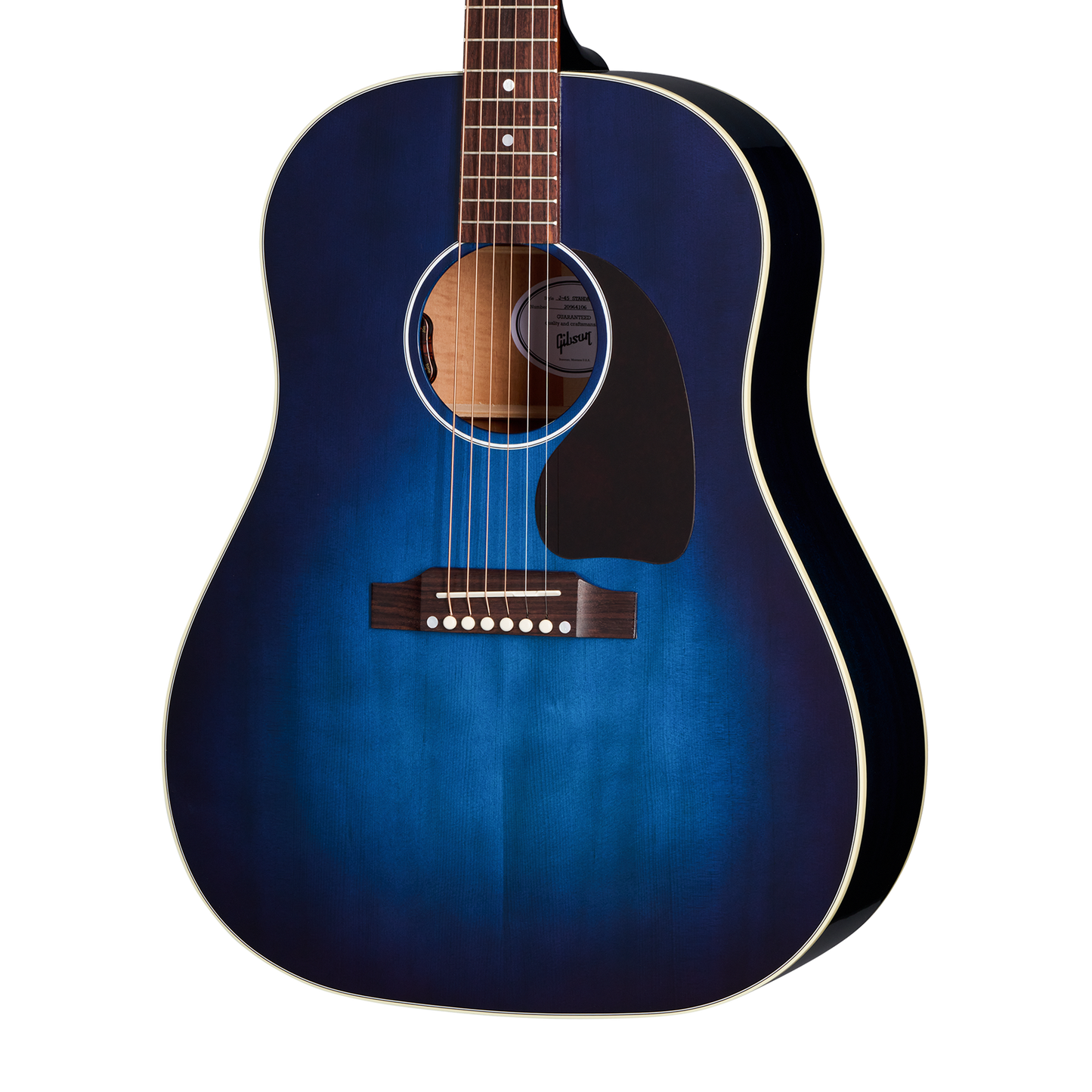 Gibson J-45 Standard, Blueberry Burst, Exclusive Acoustic Guitar Gibson