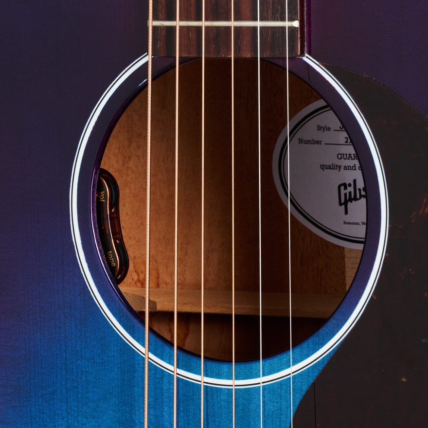 Gibson J-45 Standard, Blueberry Burst, Exclusive Acoustic Guitar Gibson