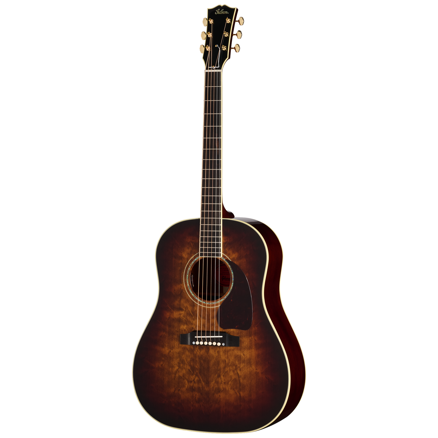 Gibson Custom J-45 Standard, Grizzly Burst Acoustic Guitar Gibson Custom