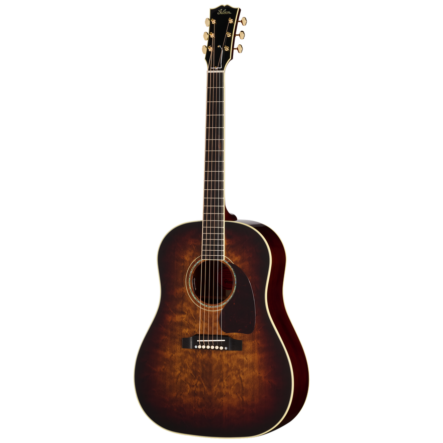Gibson Custom J-45 Standard, Grizzly Burst Acoustic Guitar Gibson Custom