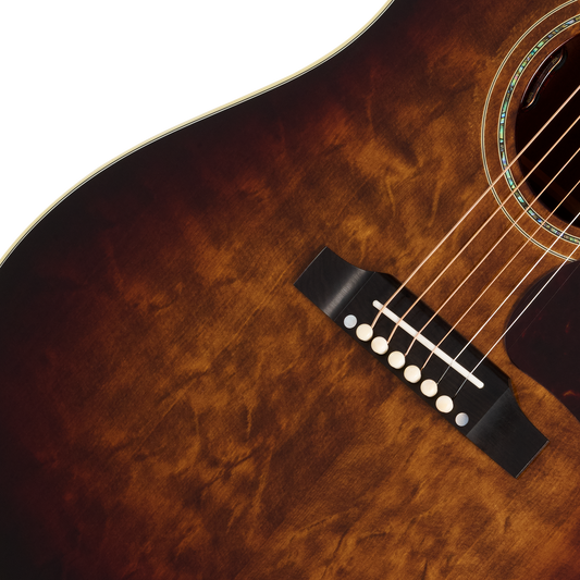 Gibson Custom J-45 Standard, Grizzly Burst Acoustic Guitar Gibson Custom