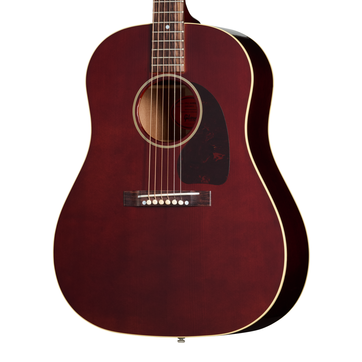 Gibson Custom 1942 Banner J-45, Gloss, Dark Walnut Top Acoustic Guitar Gibson Custom