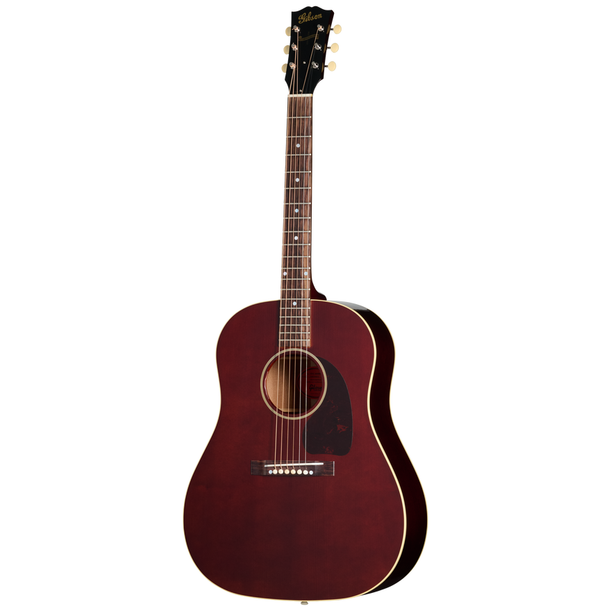 Gibson Custom 1942 Banner J-45, Gloss, Dark Walnut Top Acoustic Guitar Gibson Custom