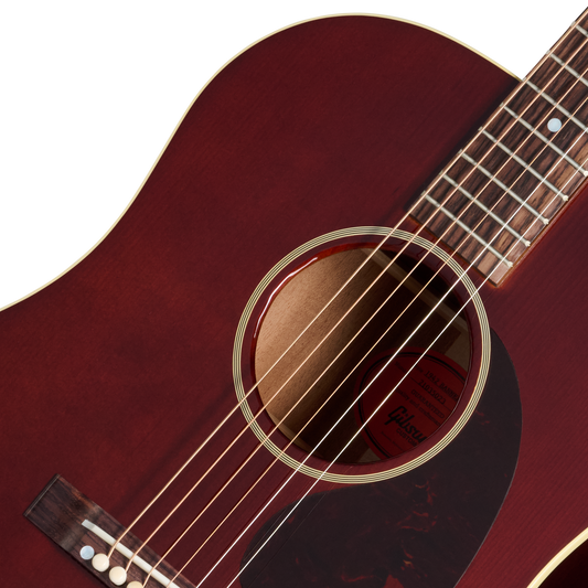 Gibson Custom 1942 Banner J-45, Gloss, Dark Walnut Top Acoustic Guitar Gibson Custom