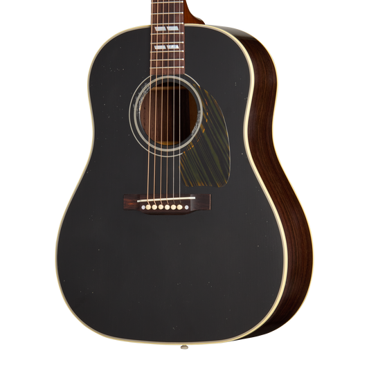 Gibson Custom 1942 Banner Southern Jumbo, Light Aged, Ebony Top Acoustic Guitar Gibson Custom