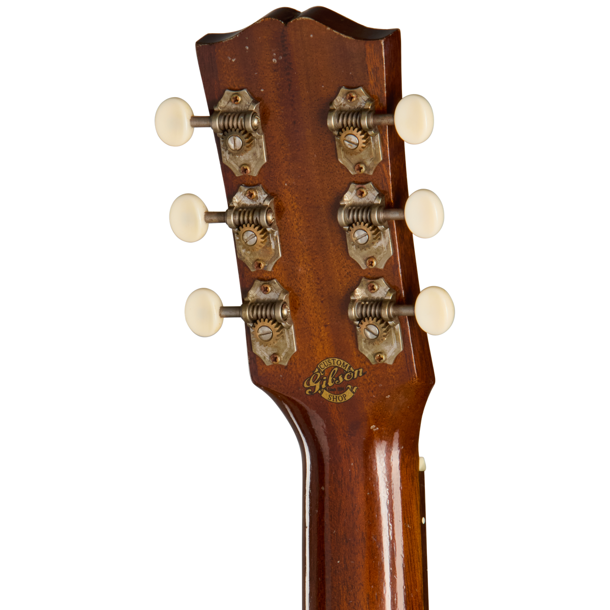 Gibson Custom 1942 Banner Southern Jumbo, Light Aged, Ebony Top Acoustic Guitar Gibson Custom