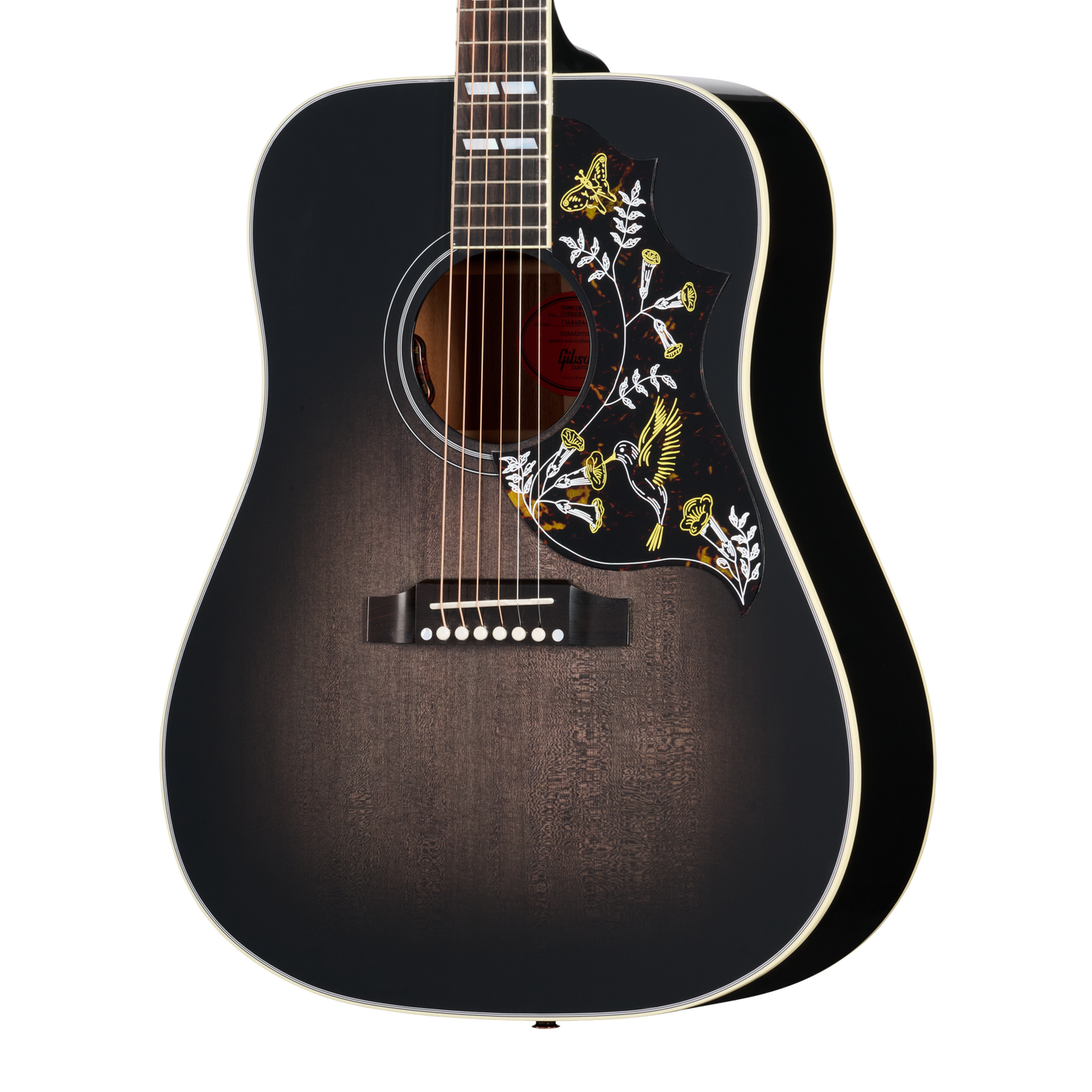 Gibson Custom Hummingbird Standard, Cobra Burst Acoustic Guitar Gibson Custom