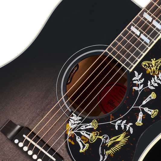Gibson Custom Hummingbird Standard, Cobra Burst Acoustic Guitar Gibson Custom