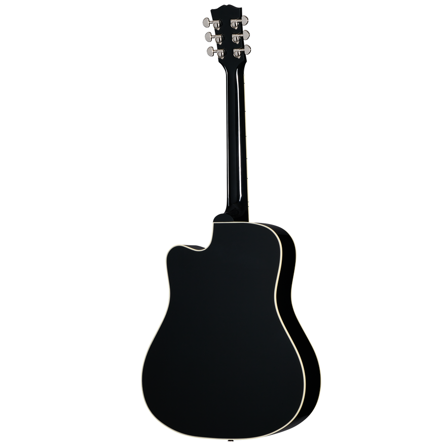 Gibson Hummingbird Standard EC, Ebony, Exclusive Acoustic Guitar Gibson