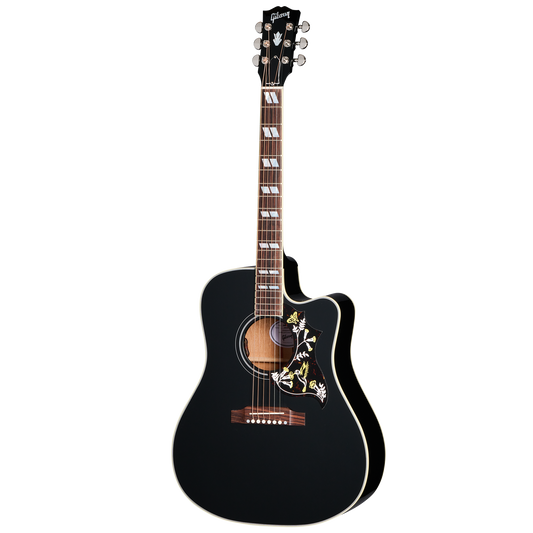 Gibson Hummingbird Standard EC, Ebony, Exclusive Acoustic Guitar Gibson
