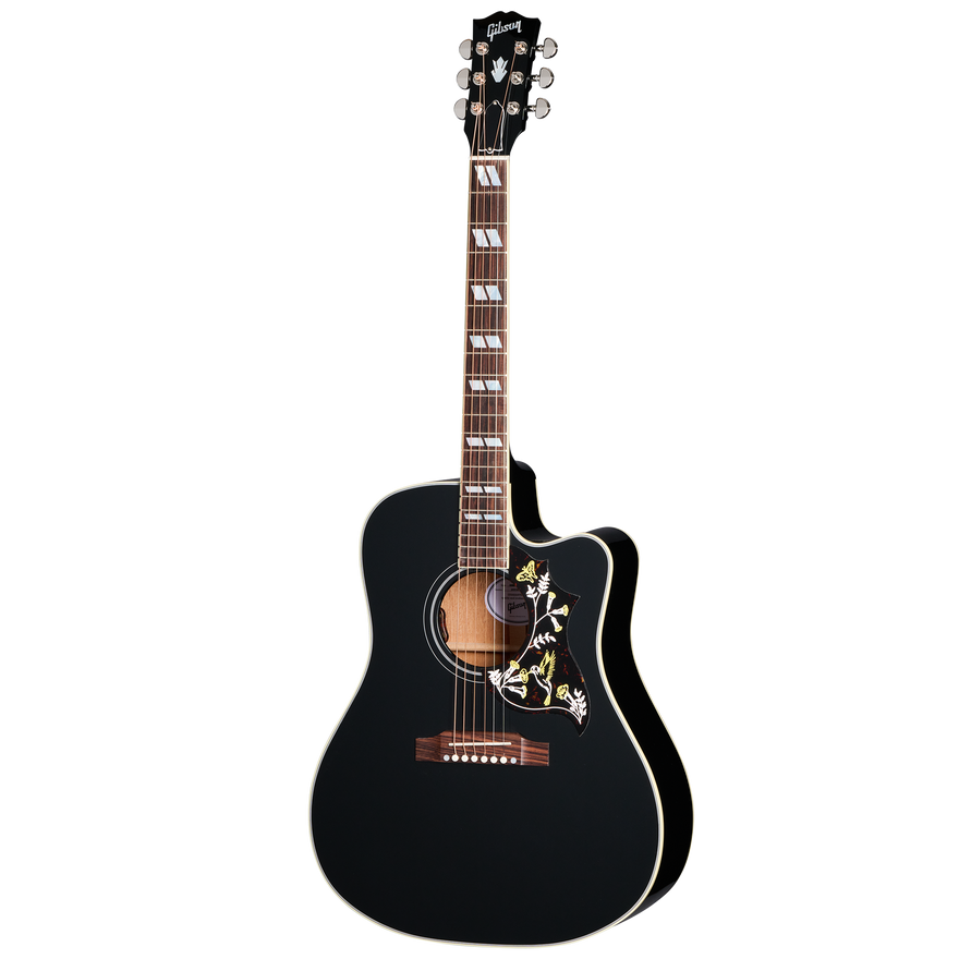 Gibson Hummingbird Standard EC, Ebony, Exclusive Acoustic Guitar Gibson