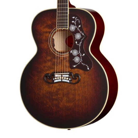 Gibson Custom SJ-200 Standard, Grizzly Burst Acoustic Guitar Gibson Custom