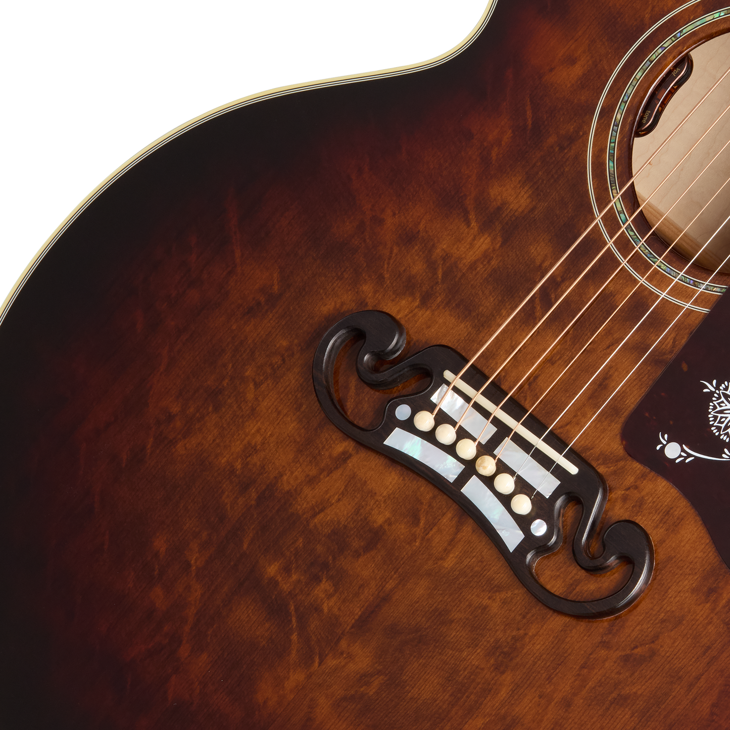 Gibson Custom SJ-200 Standard, Grizzly Burst Acoustic Guitar Gibson Custom