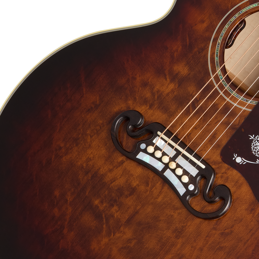 Gibson Custom SJ-200 Standard, Grizzly Burst Acoustic Guitar Gibson Custom