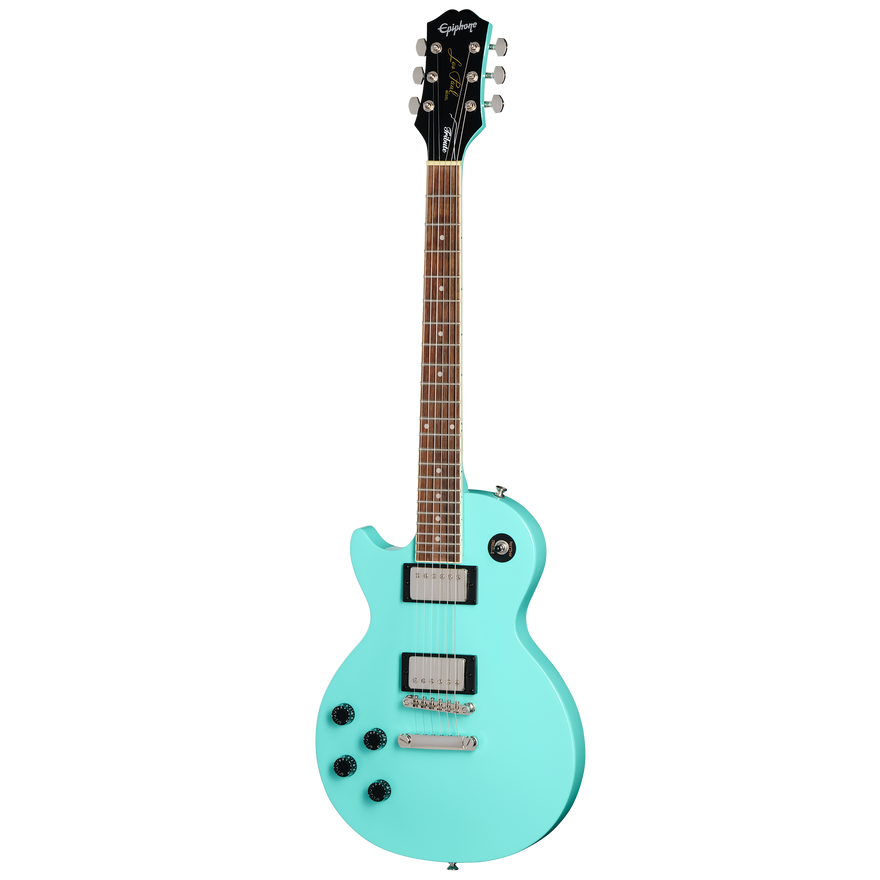 Epiphone Les Paul Tribute, Left-Handed, Aqua, Exclusive Electric Guitar Epiphone