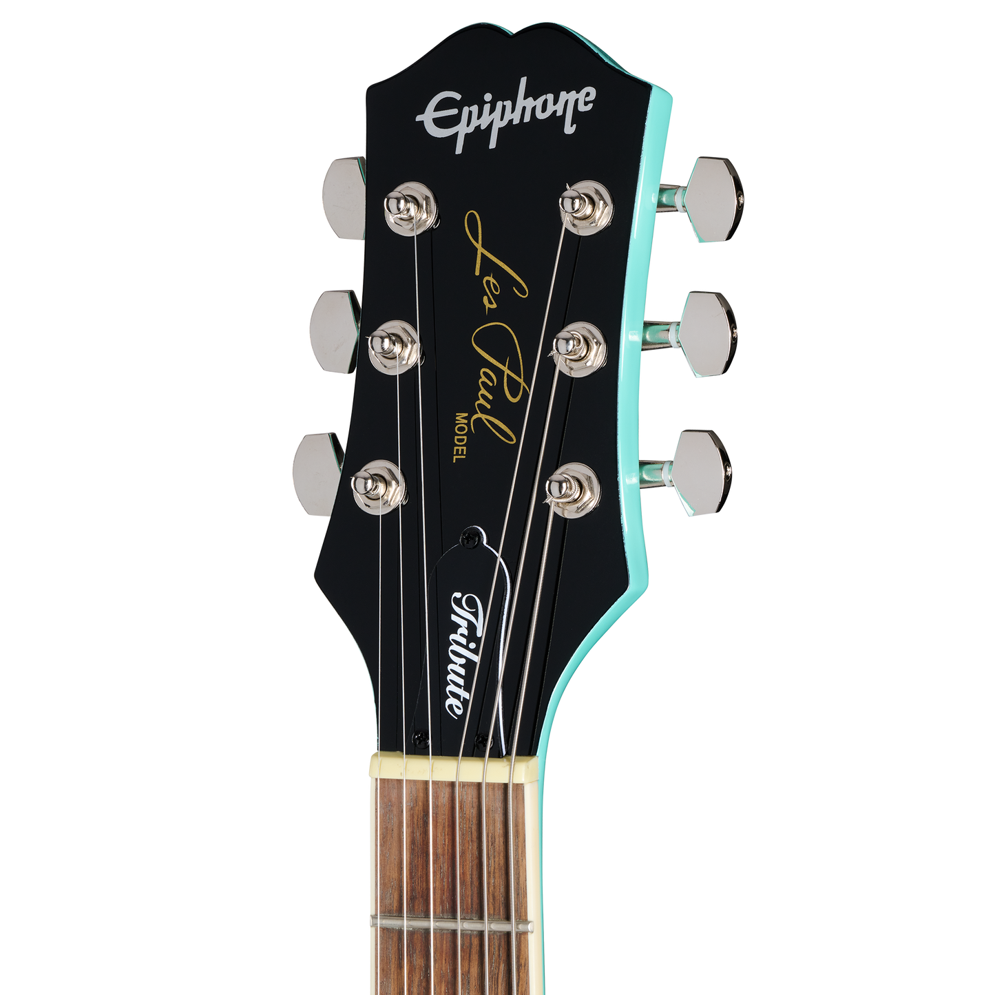 Epiphone Les Paul Tribute, Left-Handed, Aqua, Exclusive Electric Guitar Epiphone