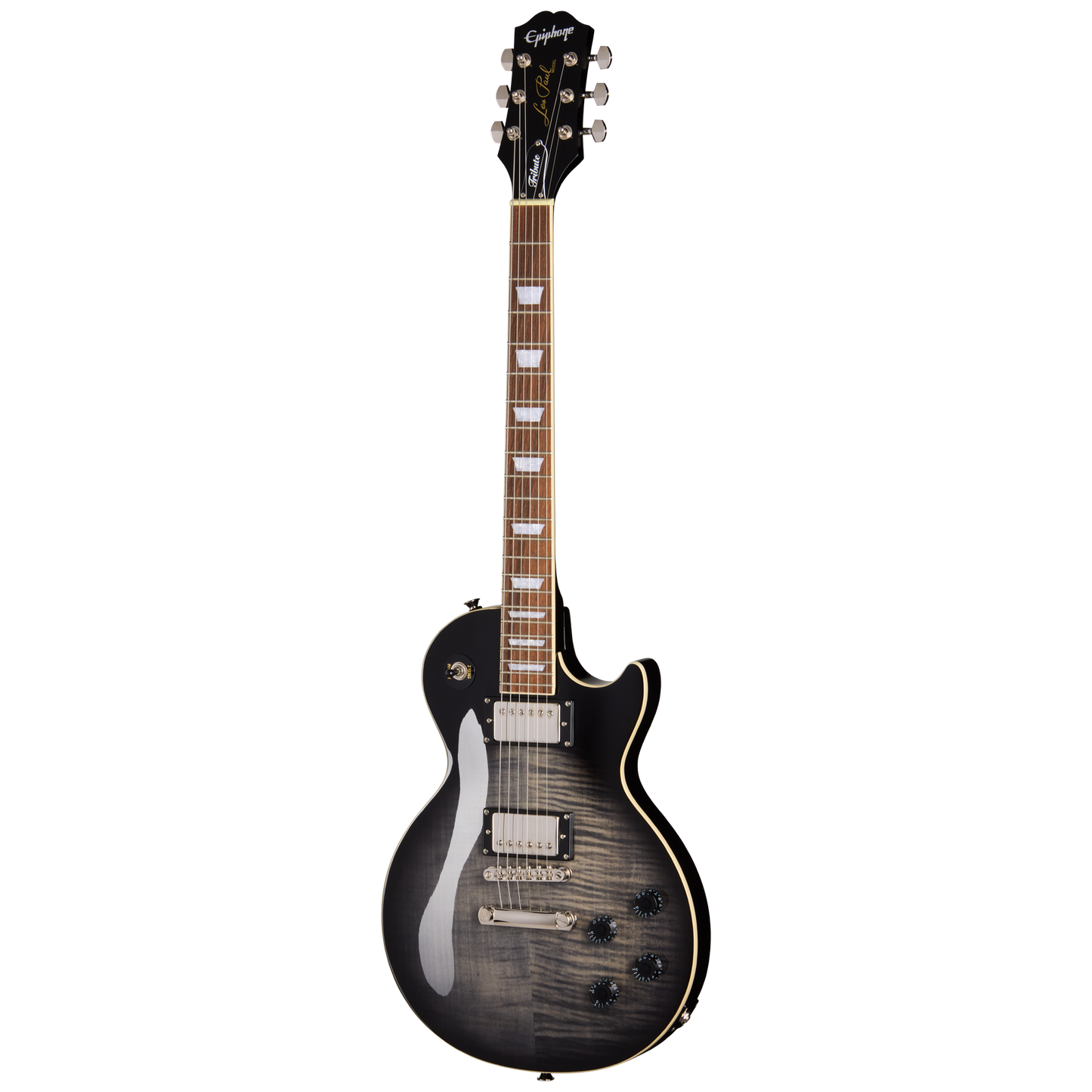 Epiphone Les Paul Tribute Plus, Ebony Burst Electric Guitar Epiphone