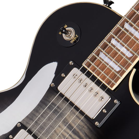 Epiphone Les Paul Tribute Plus, Ebony Burst Electric Guitar Epiphone
