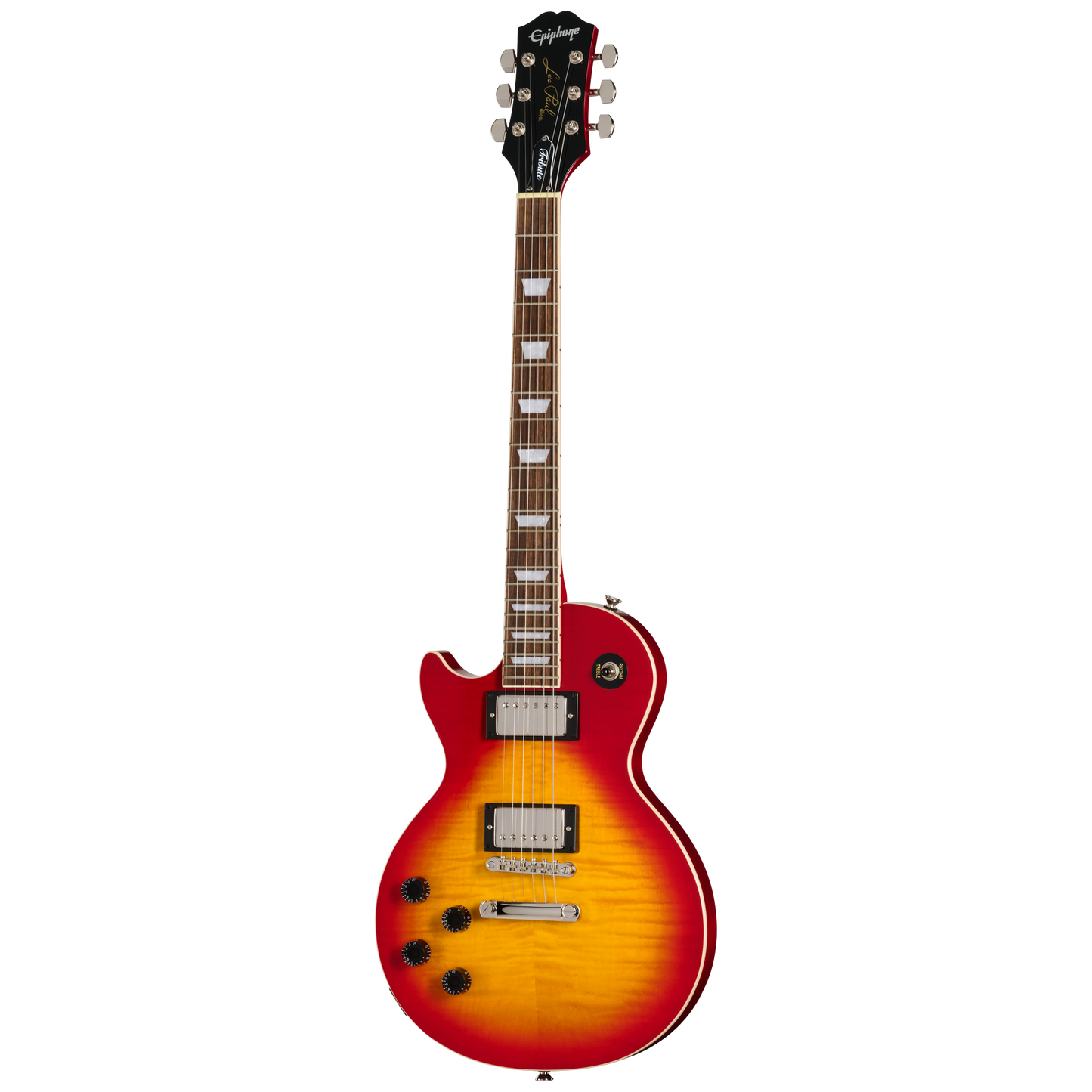 Epiphone Les Paul Tribute Plus, Left-Handed, Heritage Cherry Sunburst Electric Guitar Epiphone