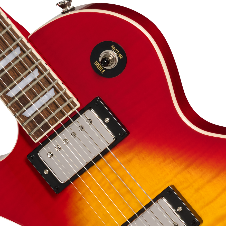 Epiphone Les Paul Tribute Plus, Left-Handed, Heritage Cherry Sunburst Electric Guitar Epiphone