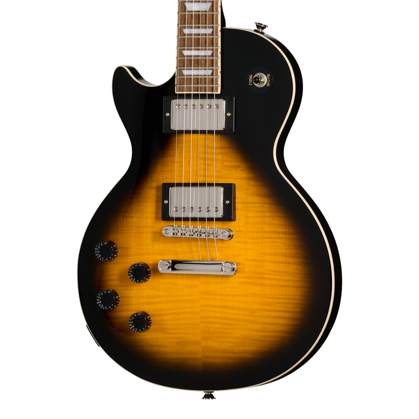 Epiphone Les Paul Tribute Plus, Left-Handed, Vintage Sunburst Electric Guitar Epiphone