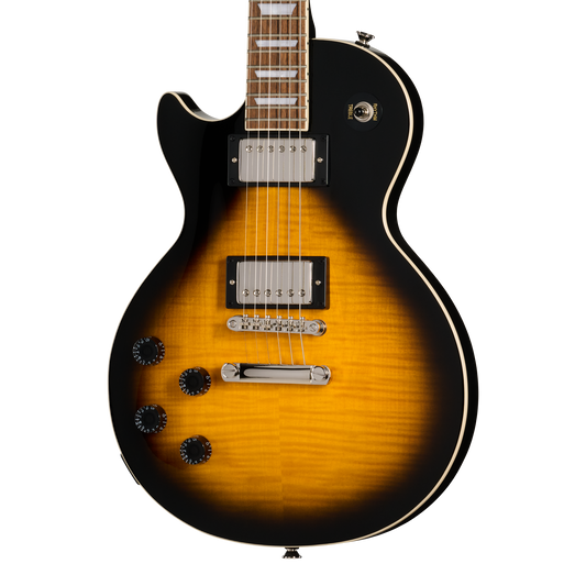 Epiphone Les Paul Tribute Plus, Left-Handed, Vintage Sunburst Electric Guitar Epiphone