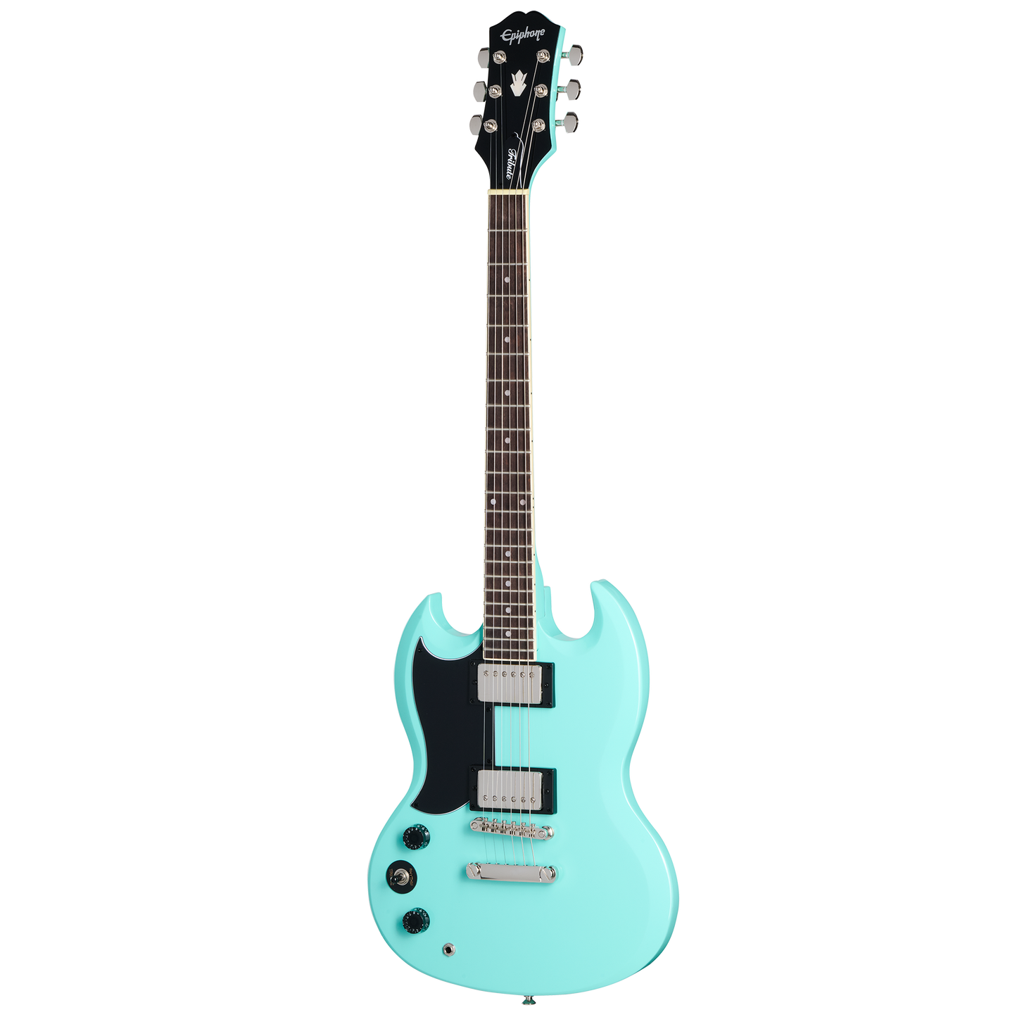 Epiphone SG Tribute, Left-Handed, Aqua, Exclusive Electric Guitar Epiphone