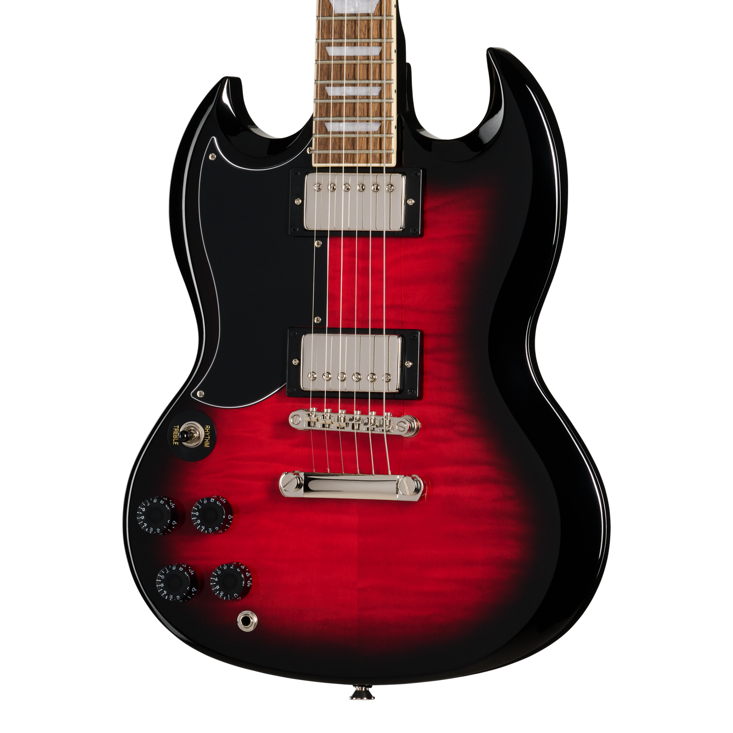 Epiphone SG Tribute Plus, Left-Handed, Cherry Burst Electric Guitar Epiphone