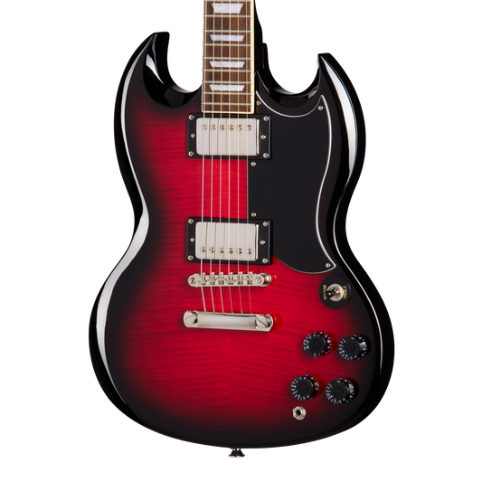 Epiphone SG Tribute Plus, Cherry Burst Electric Guitar Epiphone