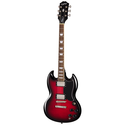 Epiphone SG Tribute Plus, Cherry Burst Electric Guitar Epiphone