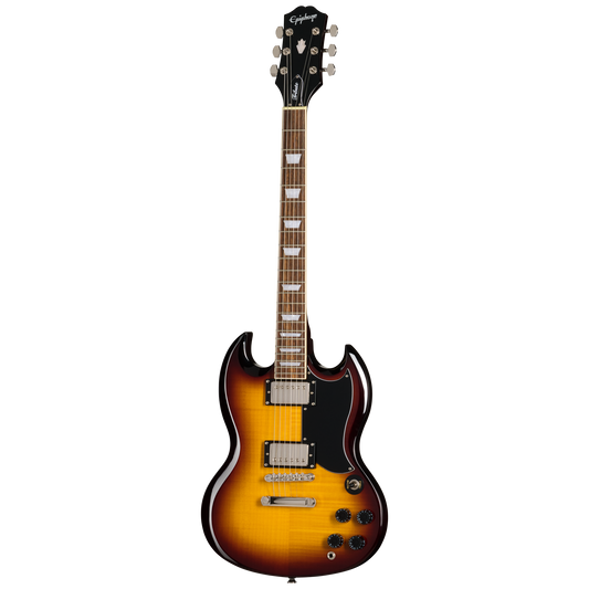 Epiphone SG Tribute Plus, Vintage Sunburst Electric Guitar Epiphone