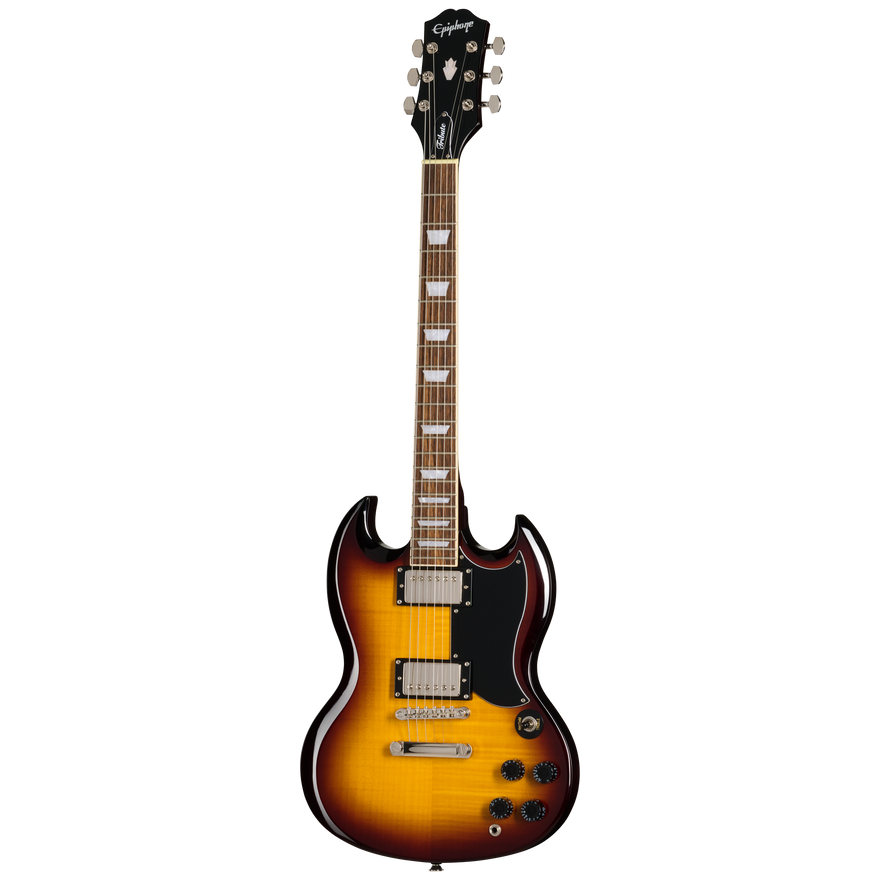 Epiphone SG Tribute Plus, Vintage Sunburst Electric Guitar Epiphone