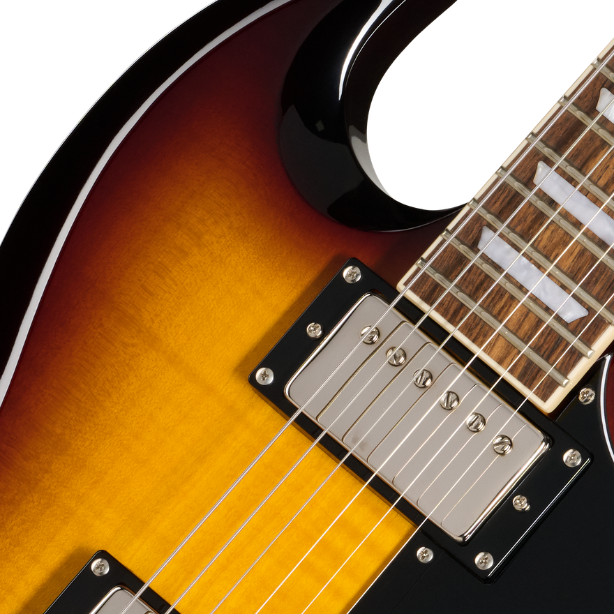 Epiphone SG Tribute Plus, Vintage Sunburst Electric Guitar Epiphone