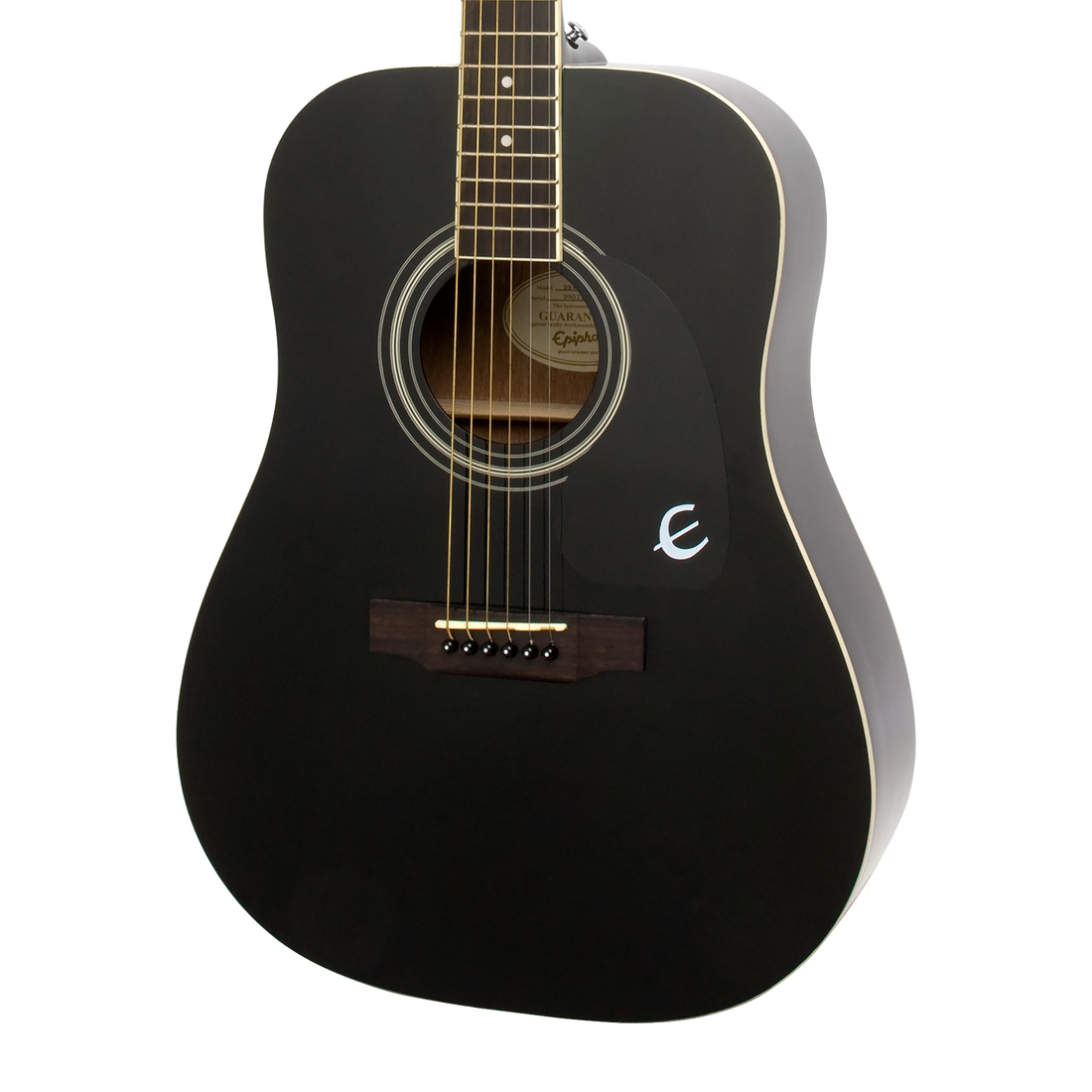 Epiphone Songmaker DR-100, Ebony Acoustic Guitar Epiphone