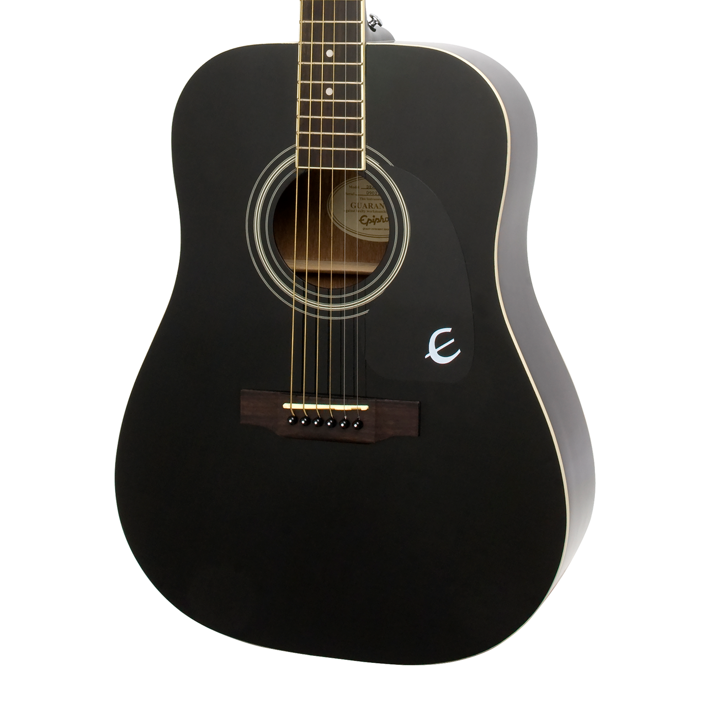 Epiphone Songmaker DR-100, Ebony Acoustic Guitar Epiphone
